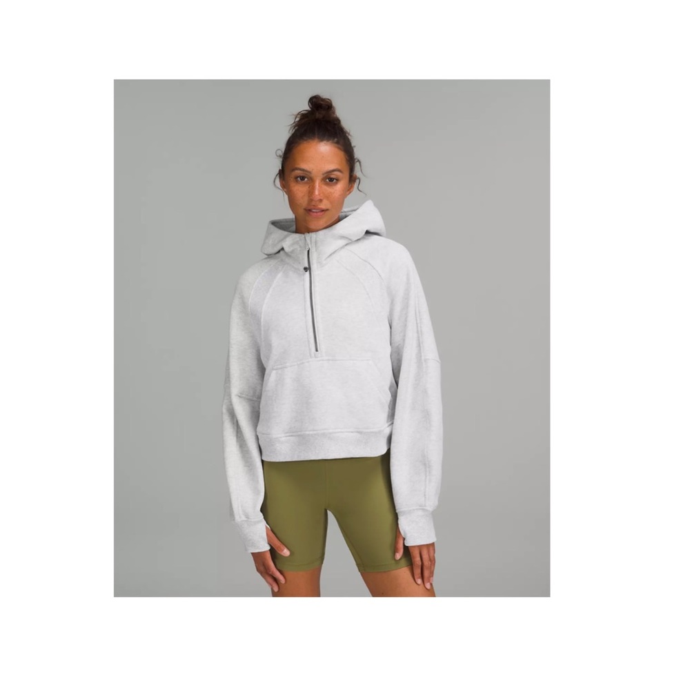 Lululemon oversized scuba half zip hoodie nwot size xs/s